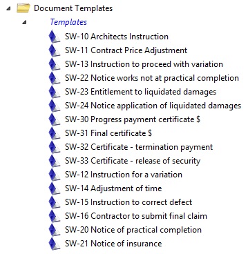 Documents workflow Templates