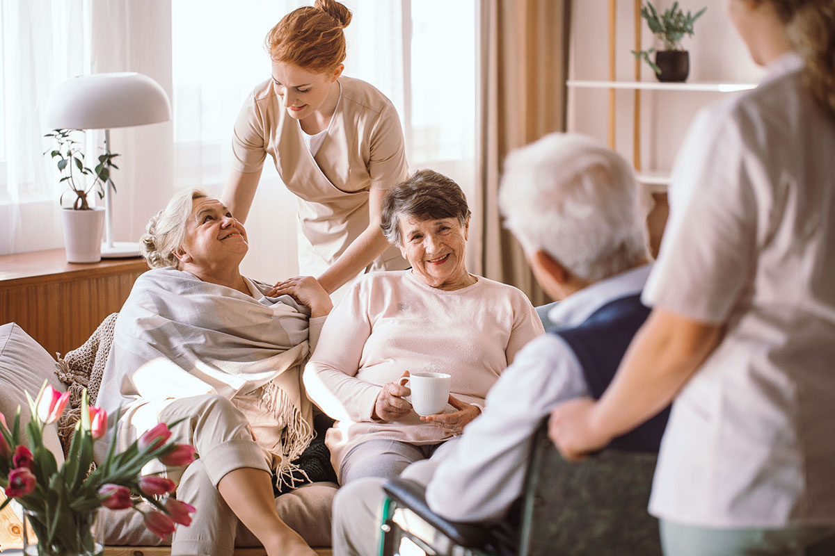 People in supported independent living